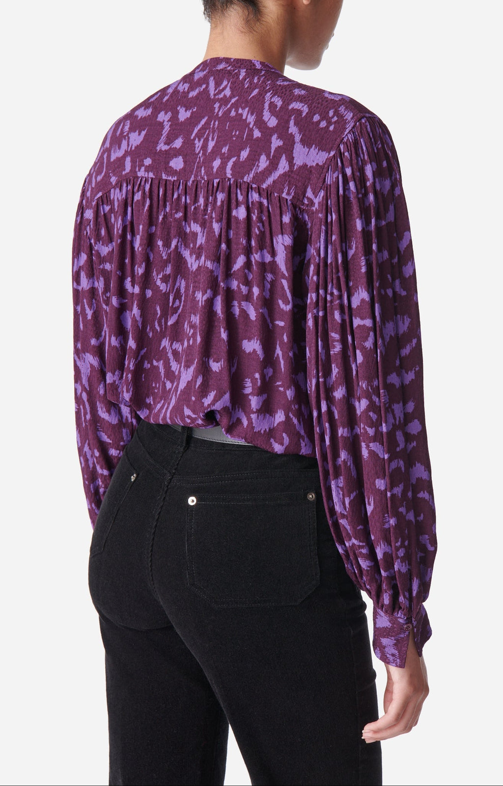 Delaide Blouse - Purple