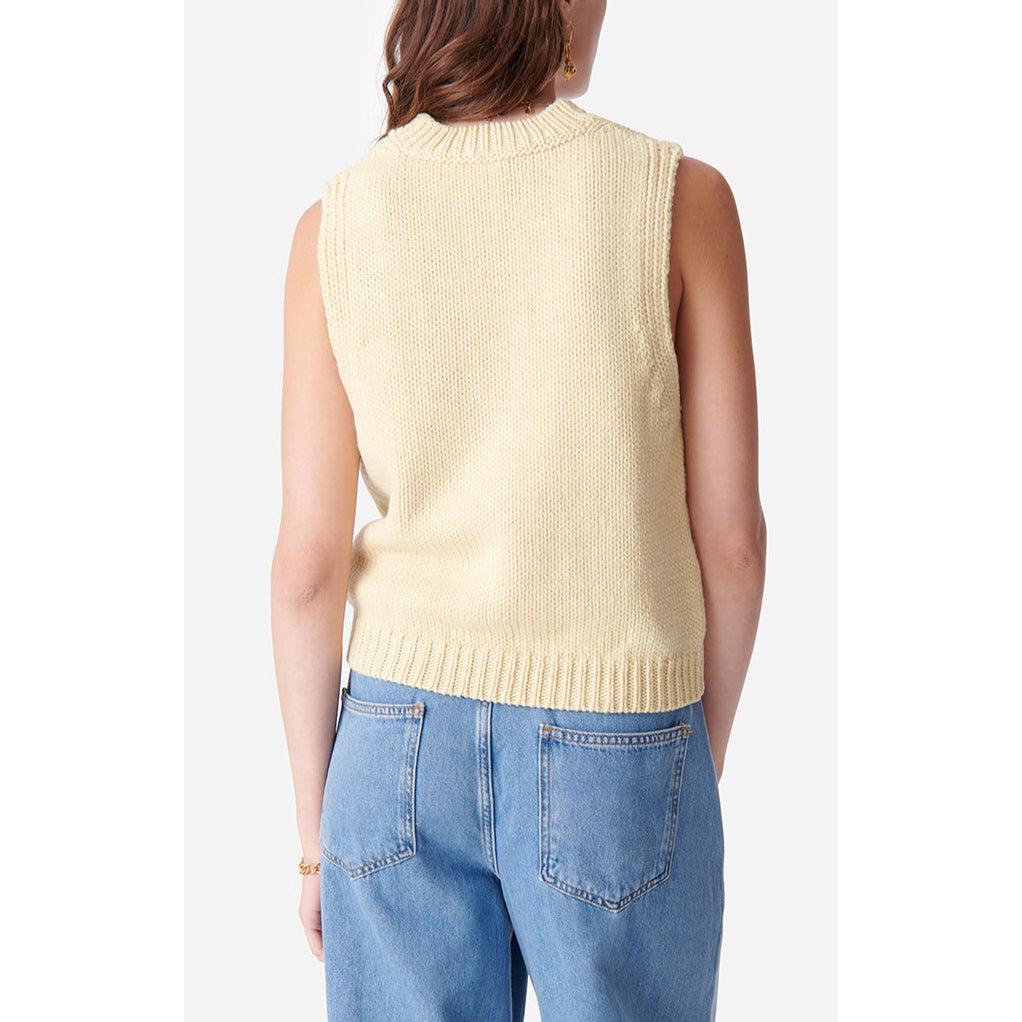 Vanessa Bruno - Cardigan Sans Manches Dounya - Citrus