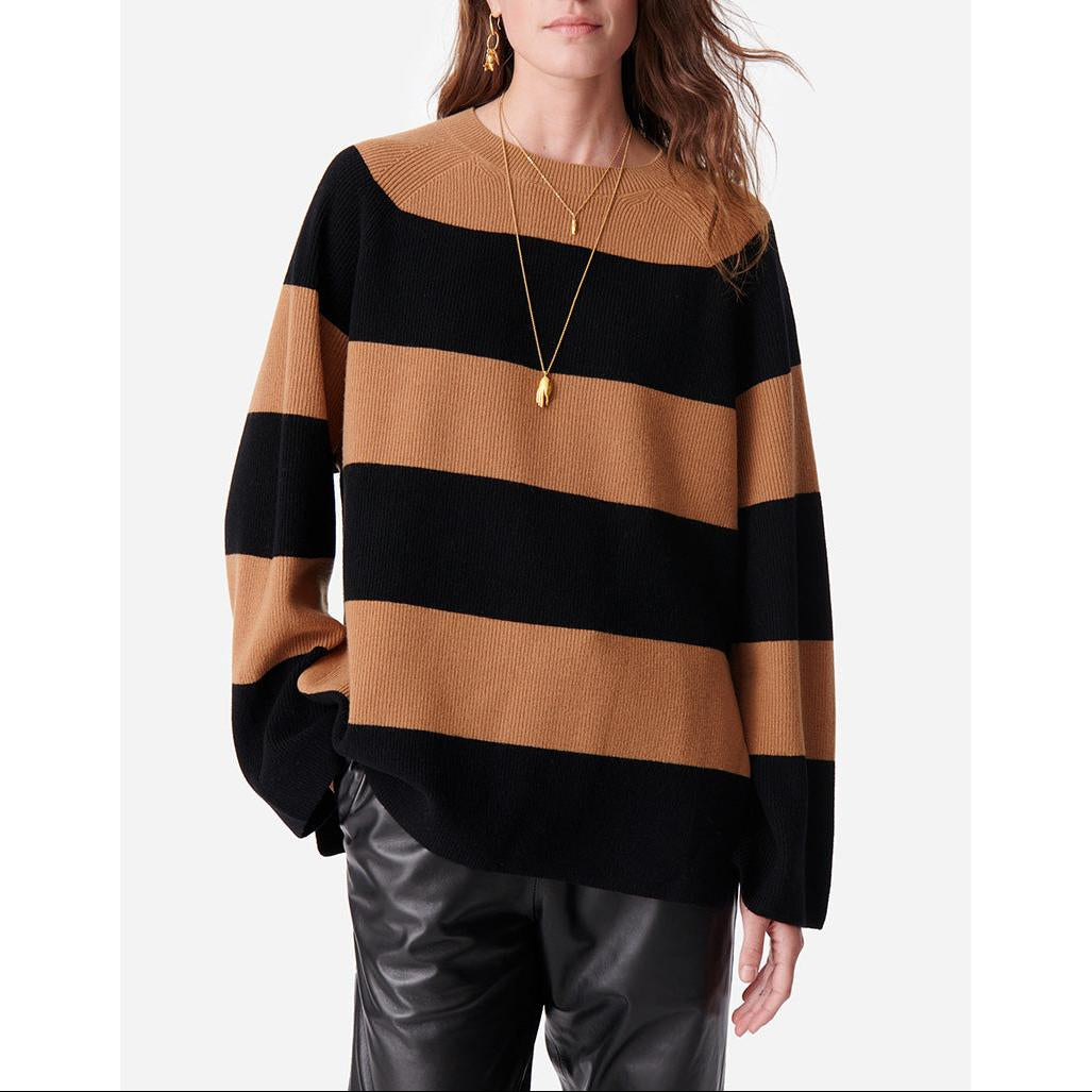 Pull Dania - Cannelle & Noir