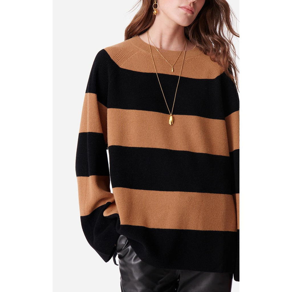 Pull Dania - Cannelle & Noir