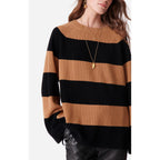 Pull Dania - Cannelle & Noir