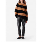 Pull Dania - Cannelle & Noir