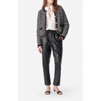 Daya Cardigan - Black & Ecru
