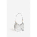 Small Daily Leather Bag - Silver