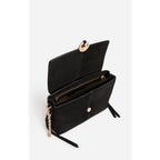 Small Othilia Velvet Leather Bag - Black