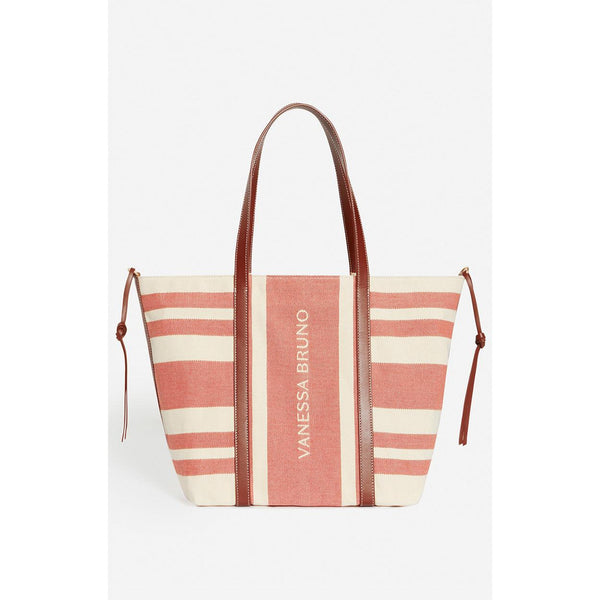 Vanessa Bruno - Cabas XL in Canvas - Cognac