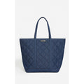 XL Quilted Denim Cabas - Denim