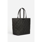 XL Quilted Cotton Tote Bag - Elephant