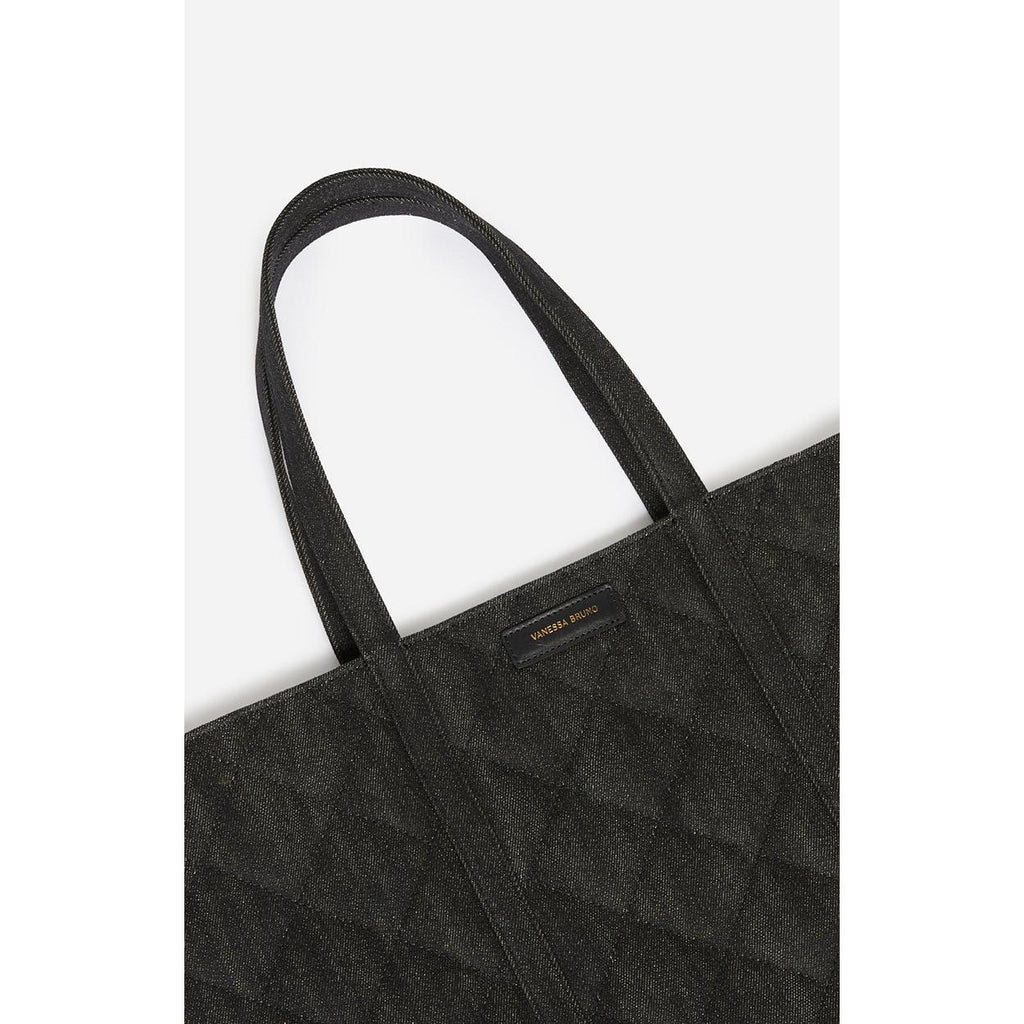 XL Quilted Cotton Tote Bag - Elephant