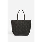 M Quilted Cotton Tote Bag - Elephant