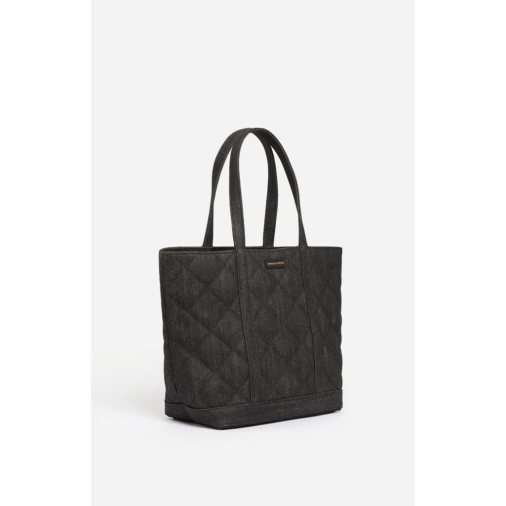 M Quilted Cotton Tote Bag - Elephant