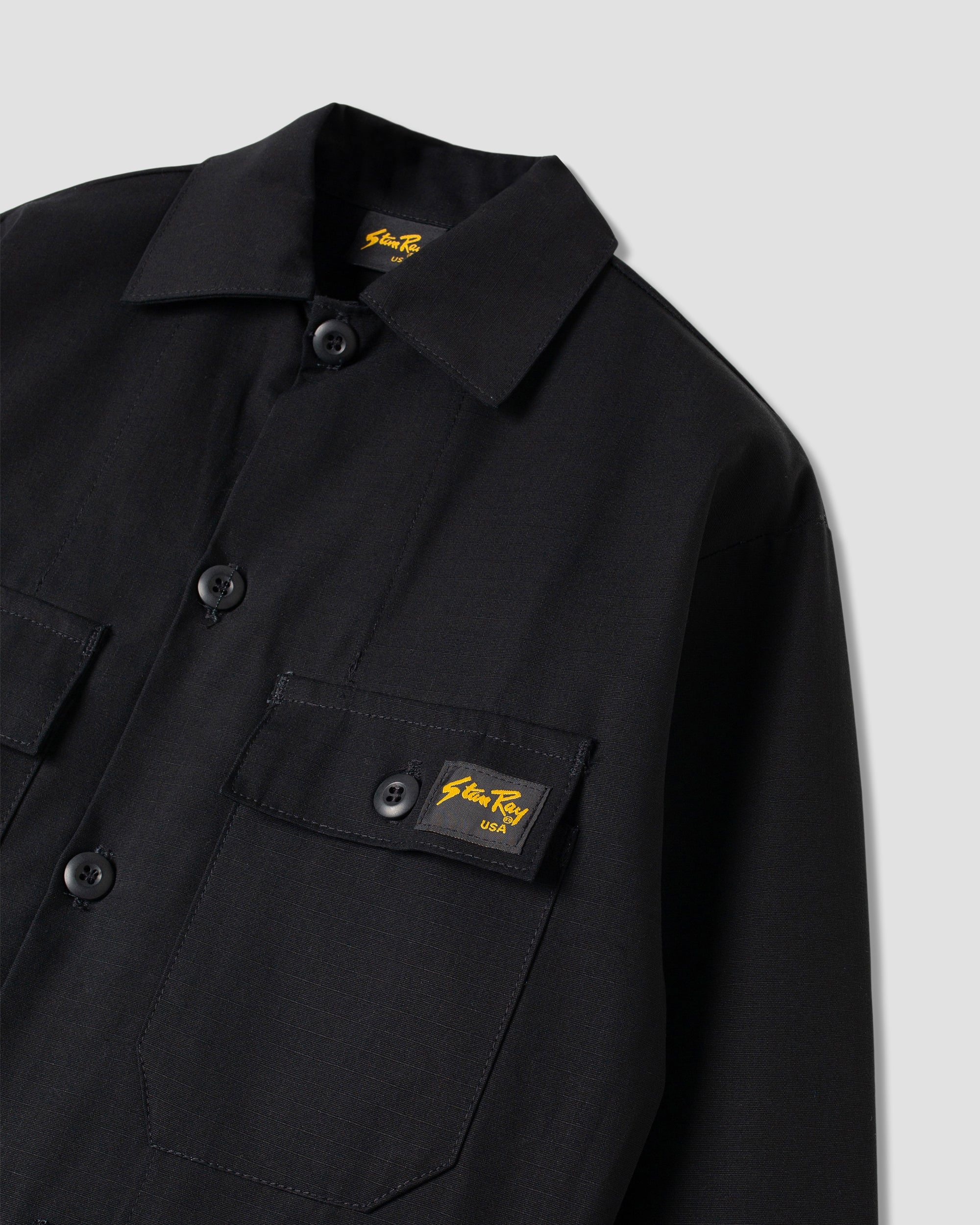 Chaqueta de 4 bolsillos - Ripstop negro