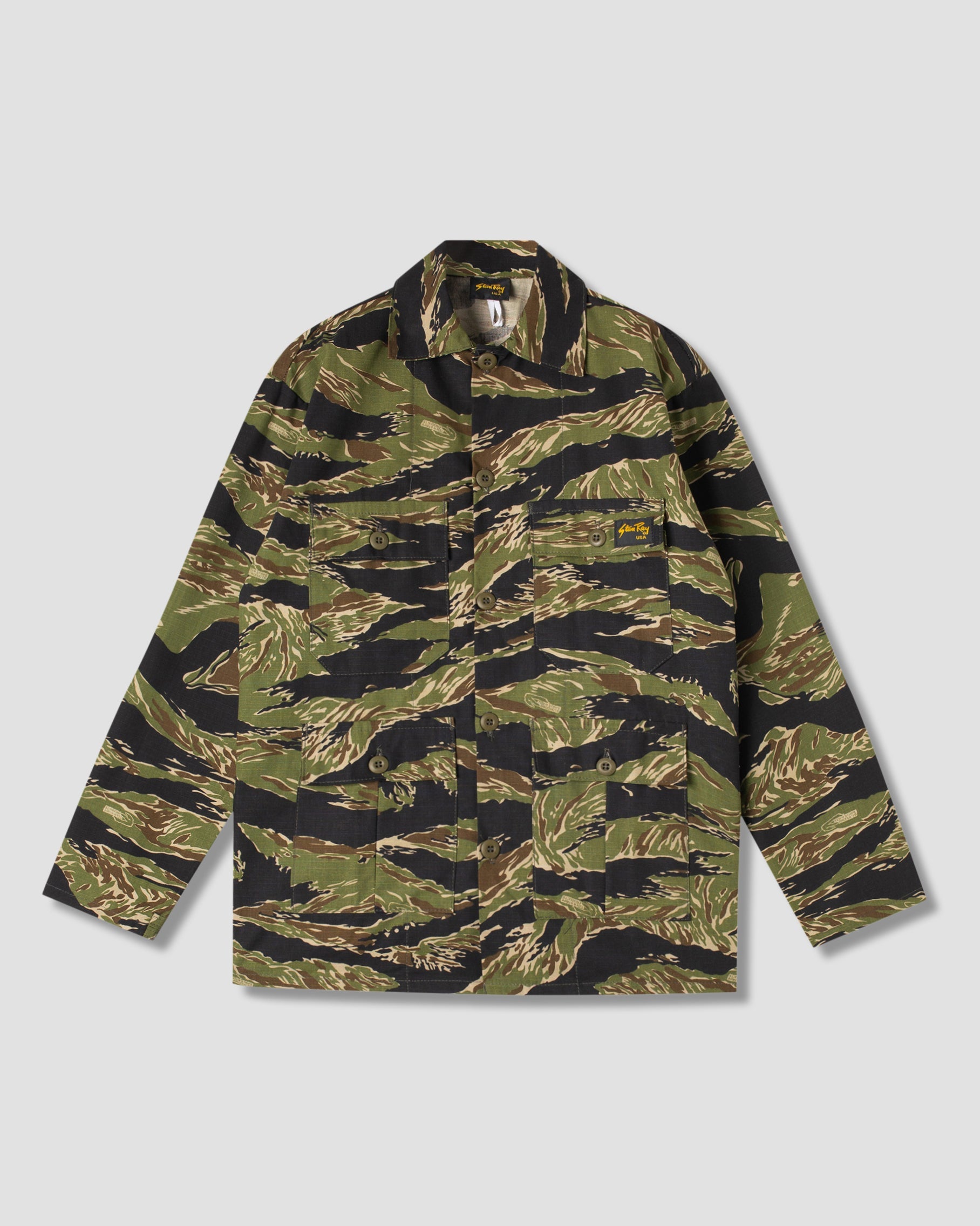 4 Pocket Jacket - Tigerstripe Ripstop