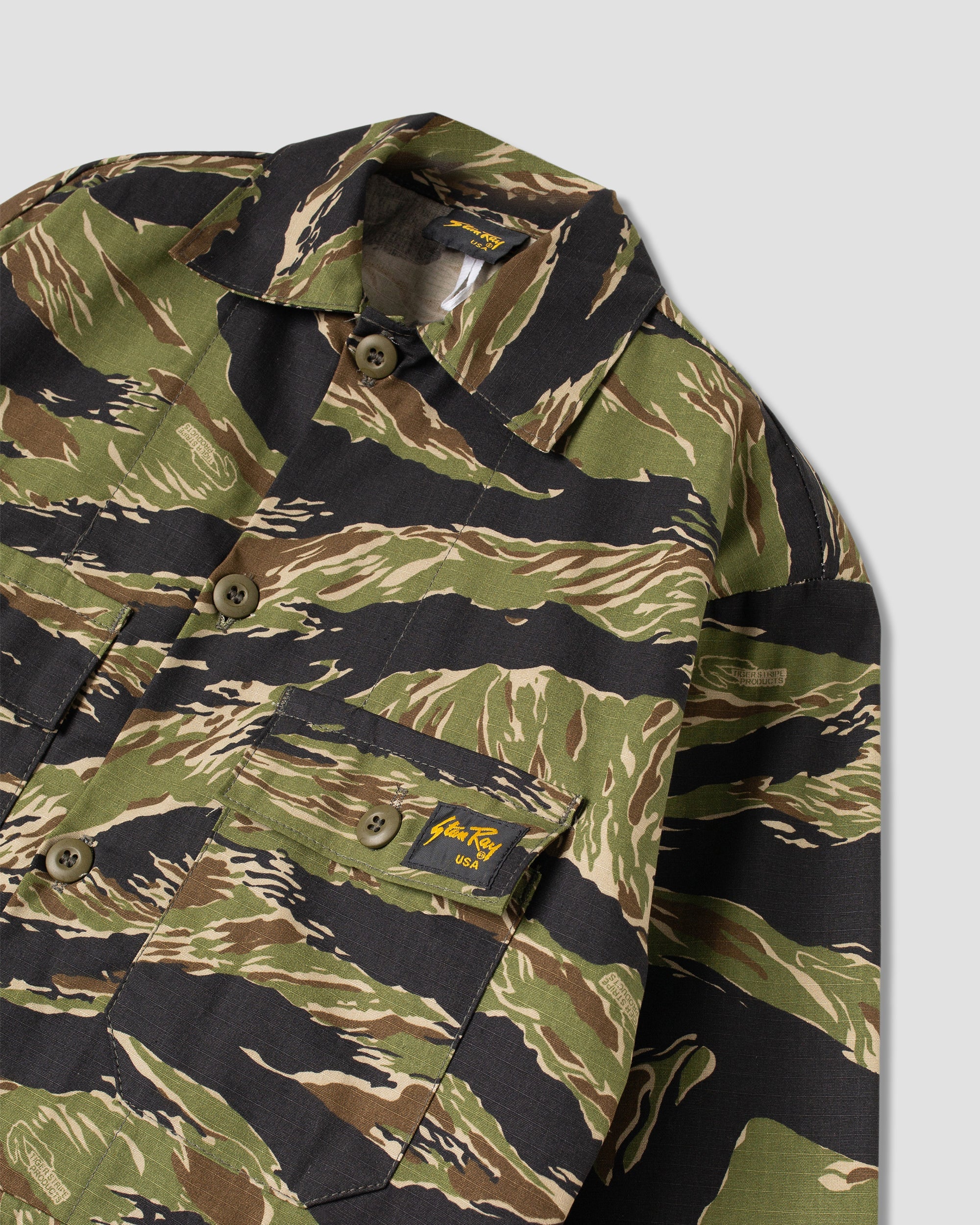 4 Pocket Jacket - Tigerstripe Ripstop