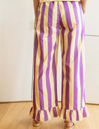 Pantaloni Gialli & Viola Gasty
