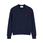 Sweatshirt Ami De Coeur – Ami Paris – Bleu Marine Rouge
