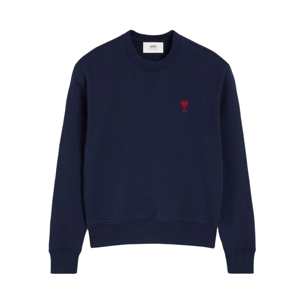 Sweatshirt Ami De Coeur – Ami Paris – Bleu Marine Rouge