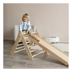 Pikler Triangle + Large Double-Sided Slide