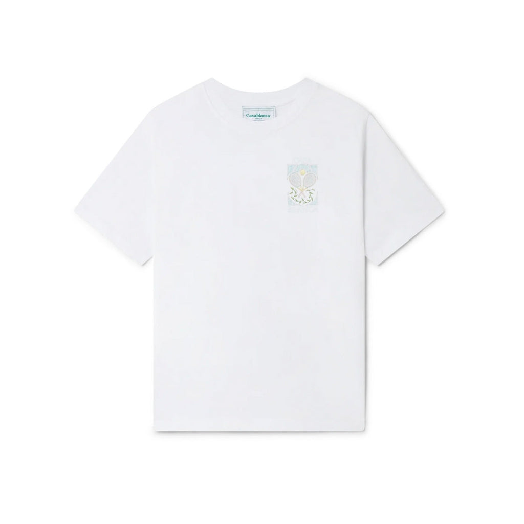 Camiseta Tennis Pastel - Casablanca - Blanco