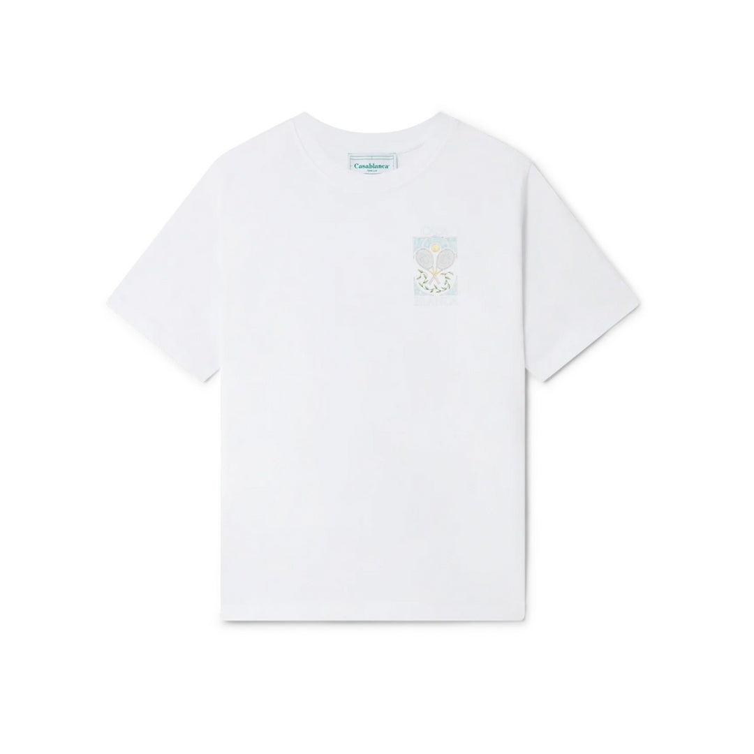 Camiseta Tennis Pastel - Casablanca - Blanco