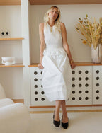 Top bianco Naviel