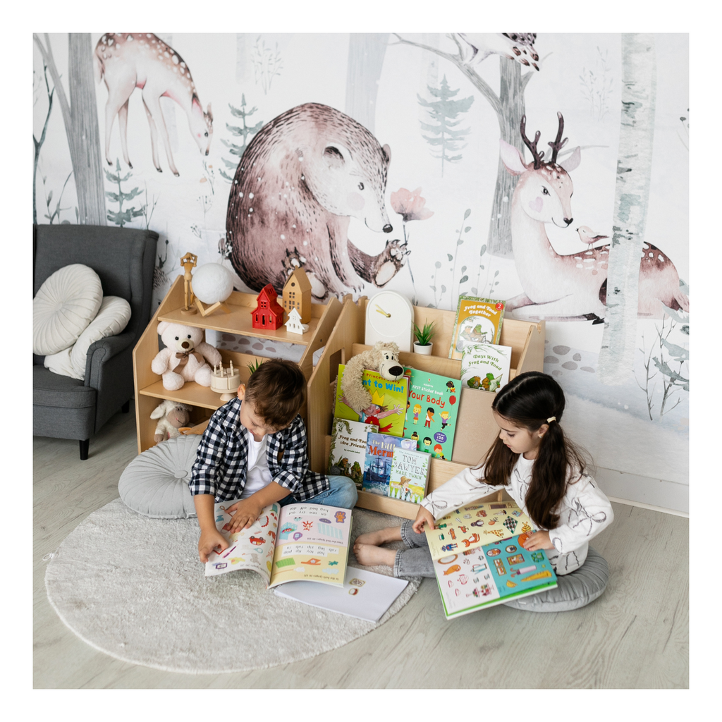 Bibliothèque & Étagère À Jouets Duo – Édition Limitée