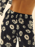 Pantalón Margaritas Blanco