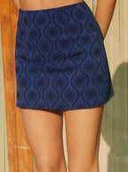 Blue Sun Mini Skirt
