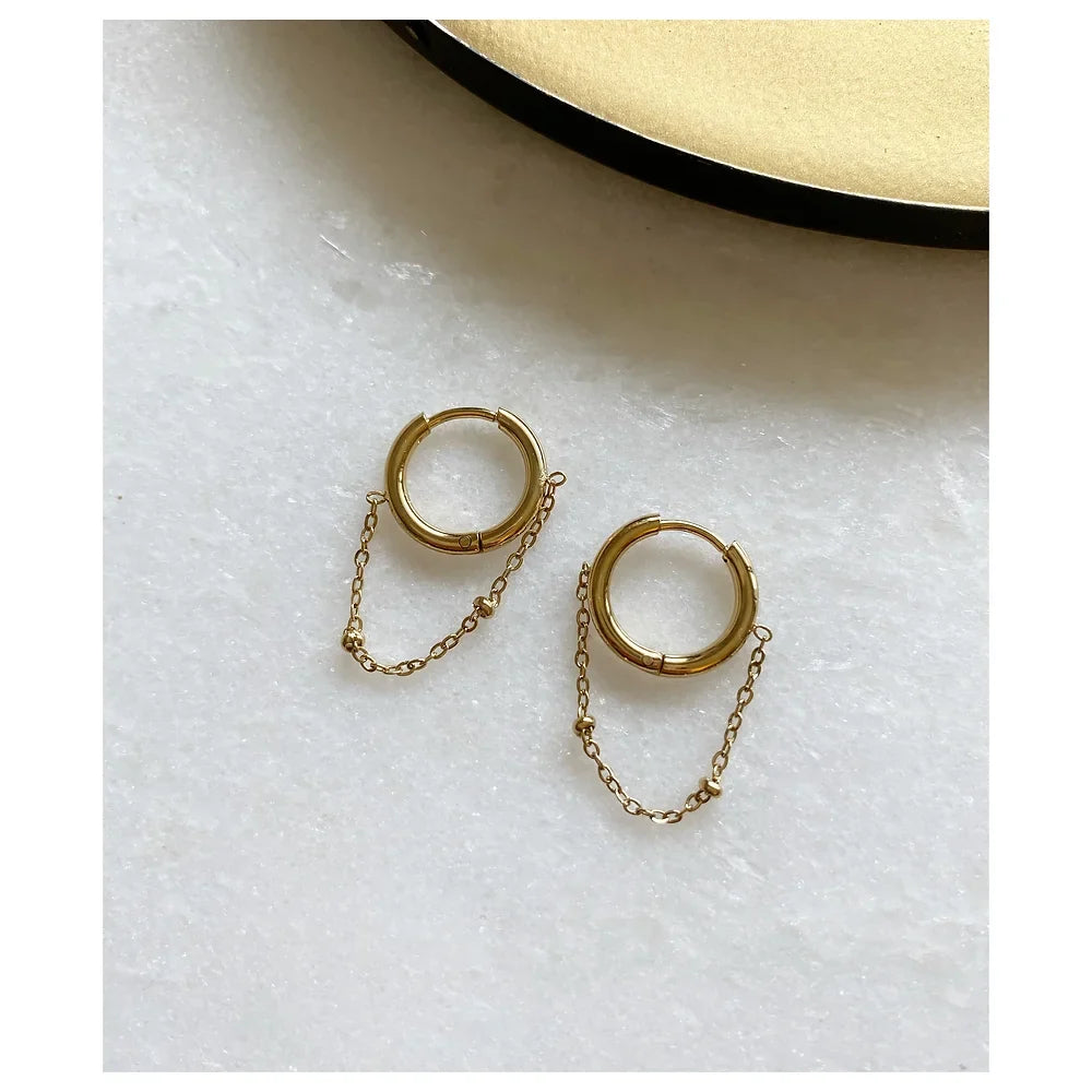 Basile Hoop Earrings
