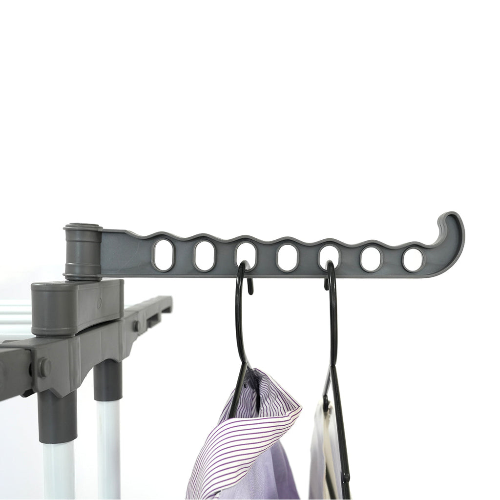 Étendoir À Linge Extra Xxl - 38M - 3 Niveaux - Gris