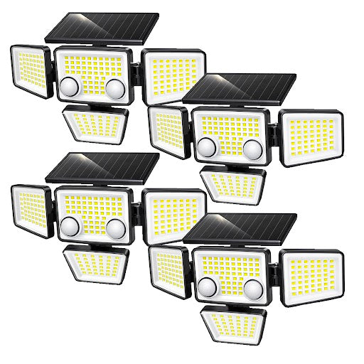 Fairview - Projecteur Solaire - Plastique - Noir