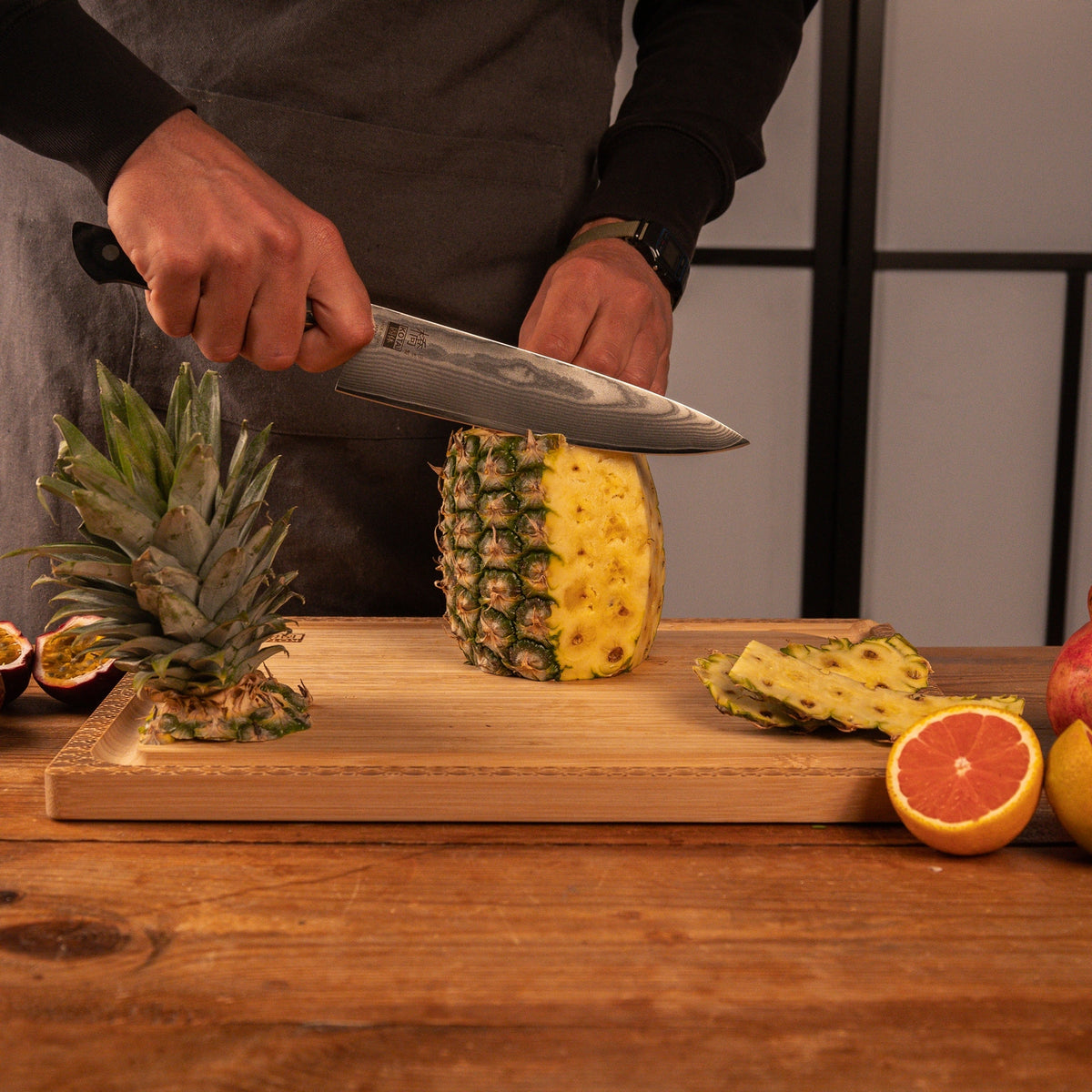 Hashi Damascus Collection - Gyuto Chef’s Knife - 20 cm