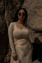 Top Mali - Sable chaud / Noir