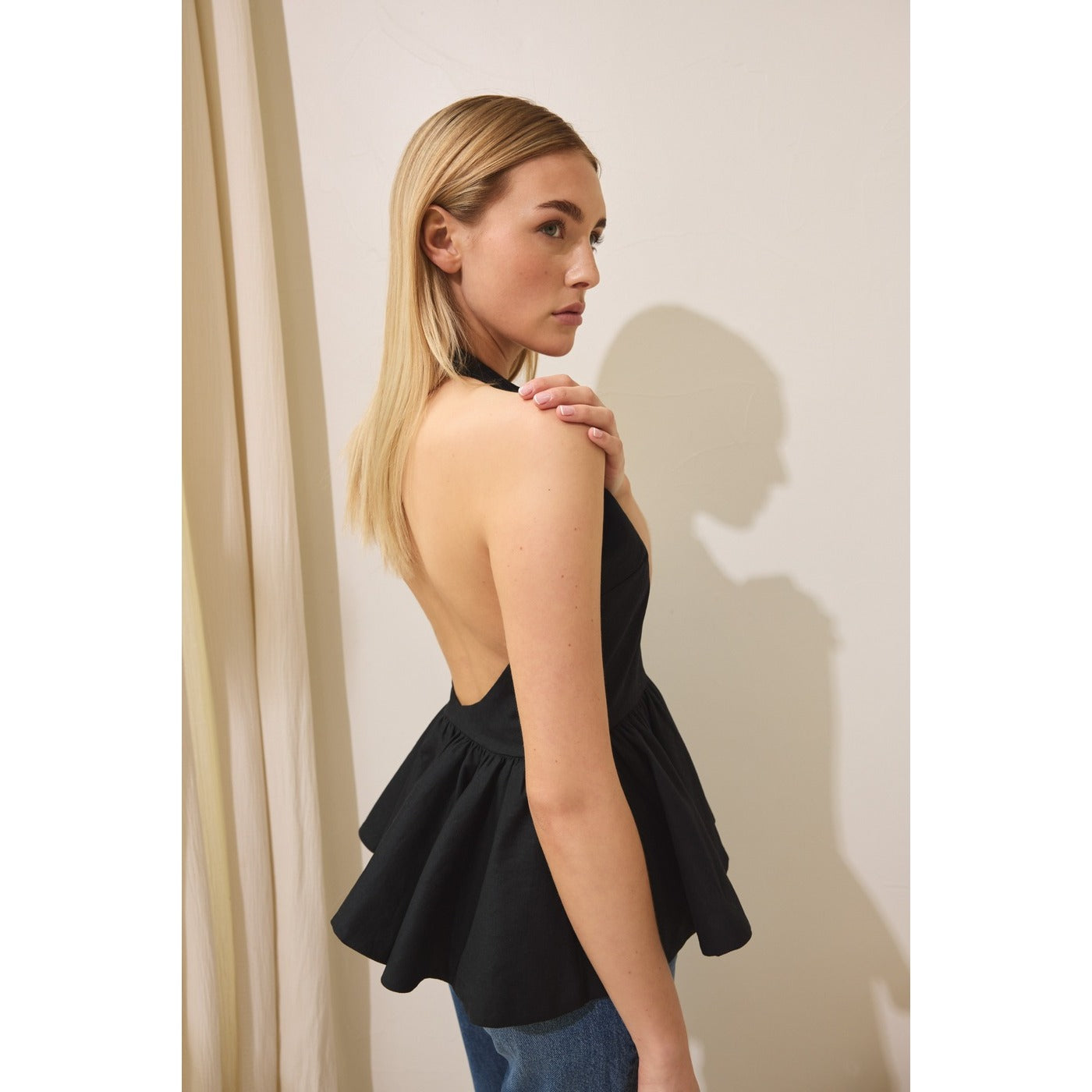 Top Le Johansson - Noir