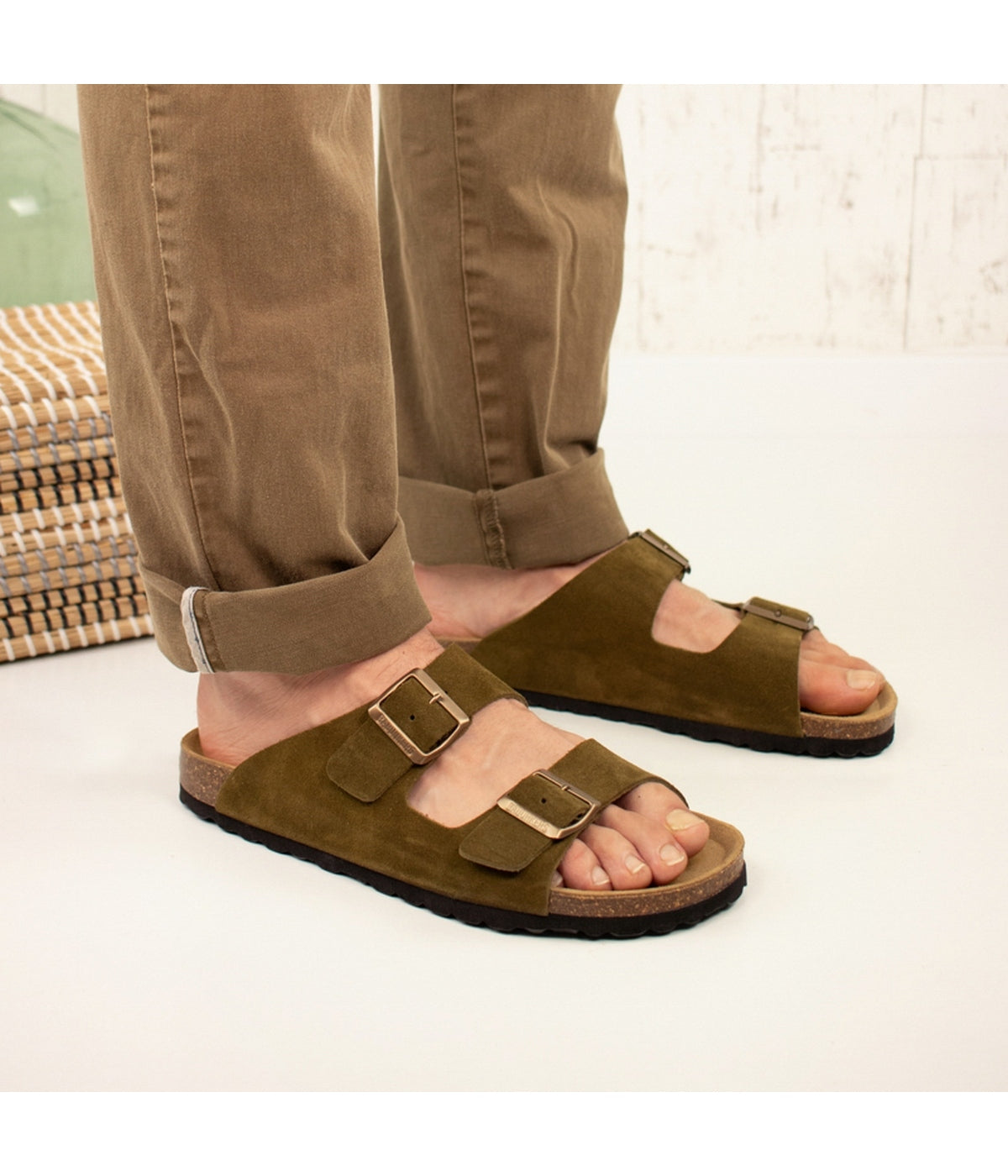 Green Sandals - Men