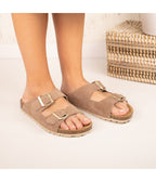 Sandalias Marrones - Mujer