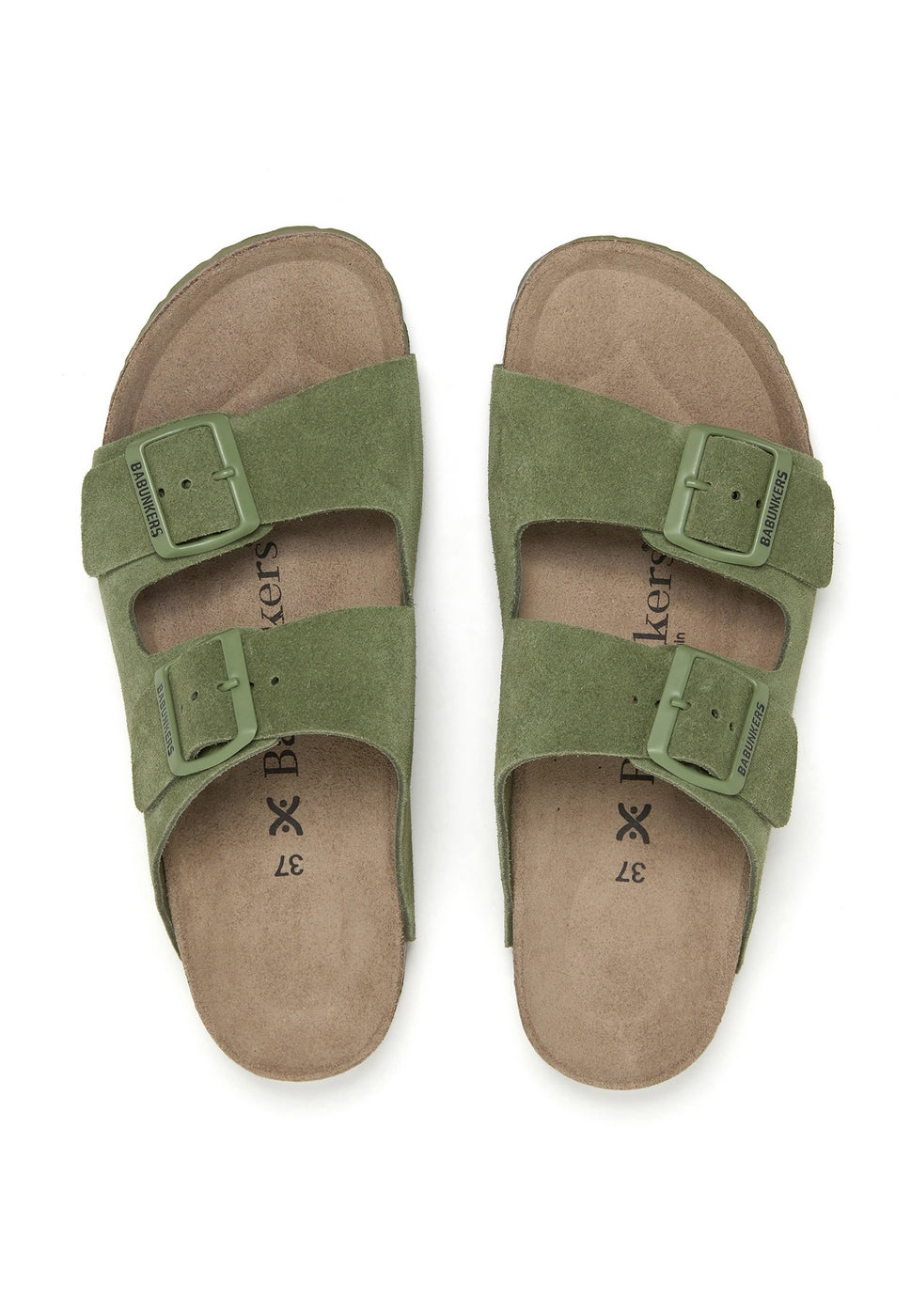 Sandalias Verde - Mujer