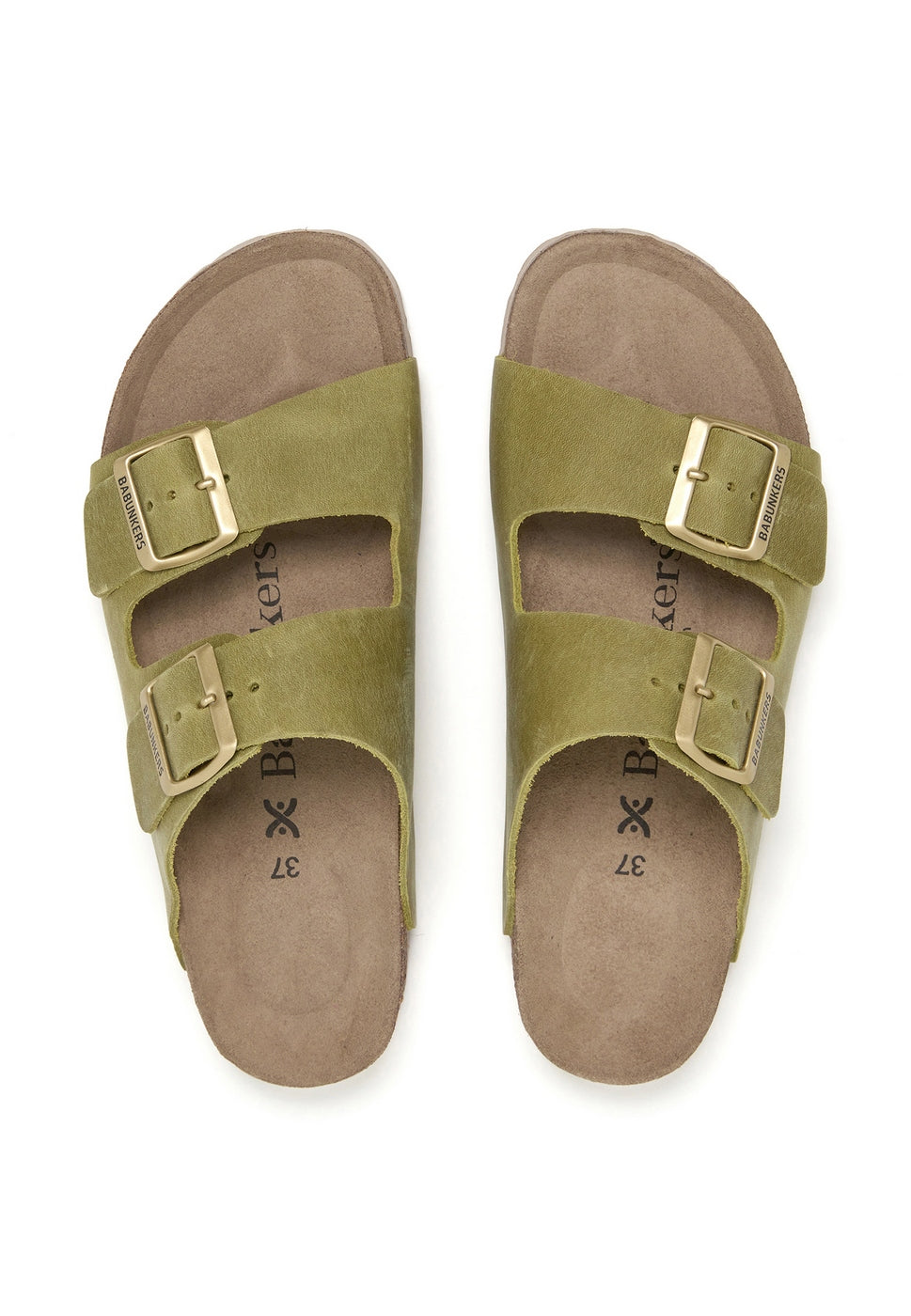 Sandalias Verde - Mujer