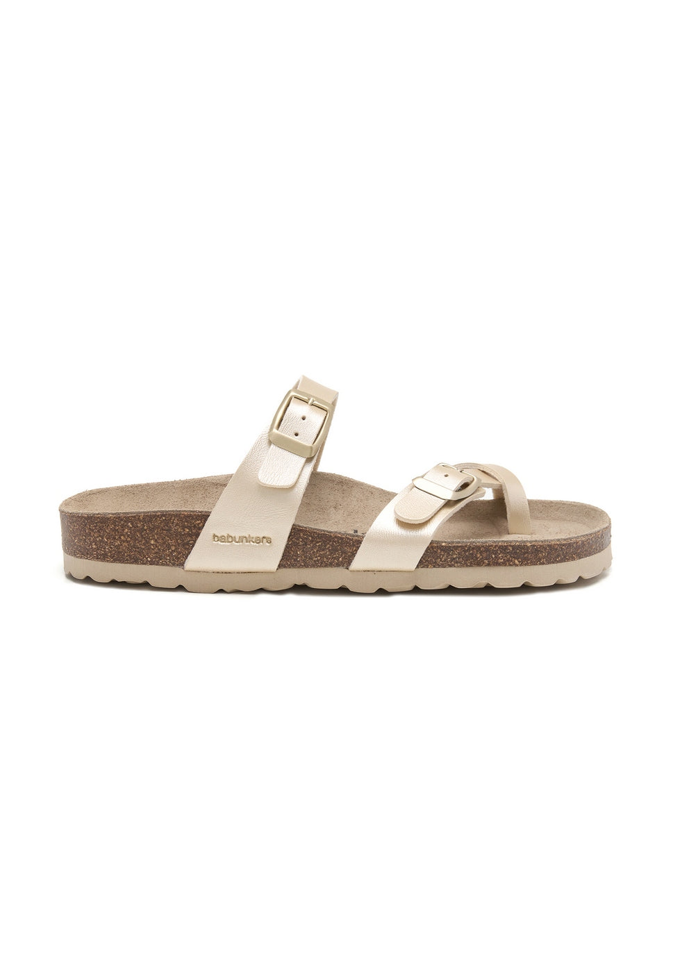 Sandalias Doradas - Mujer