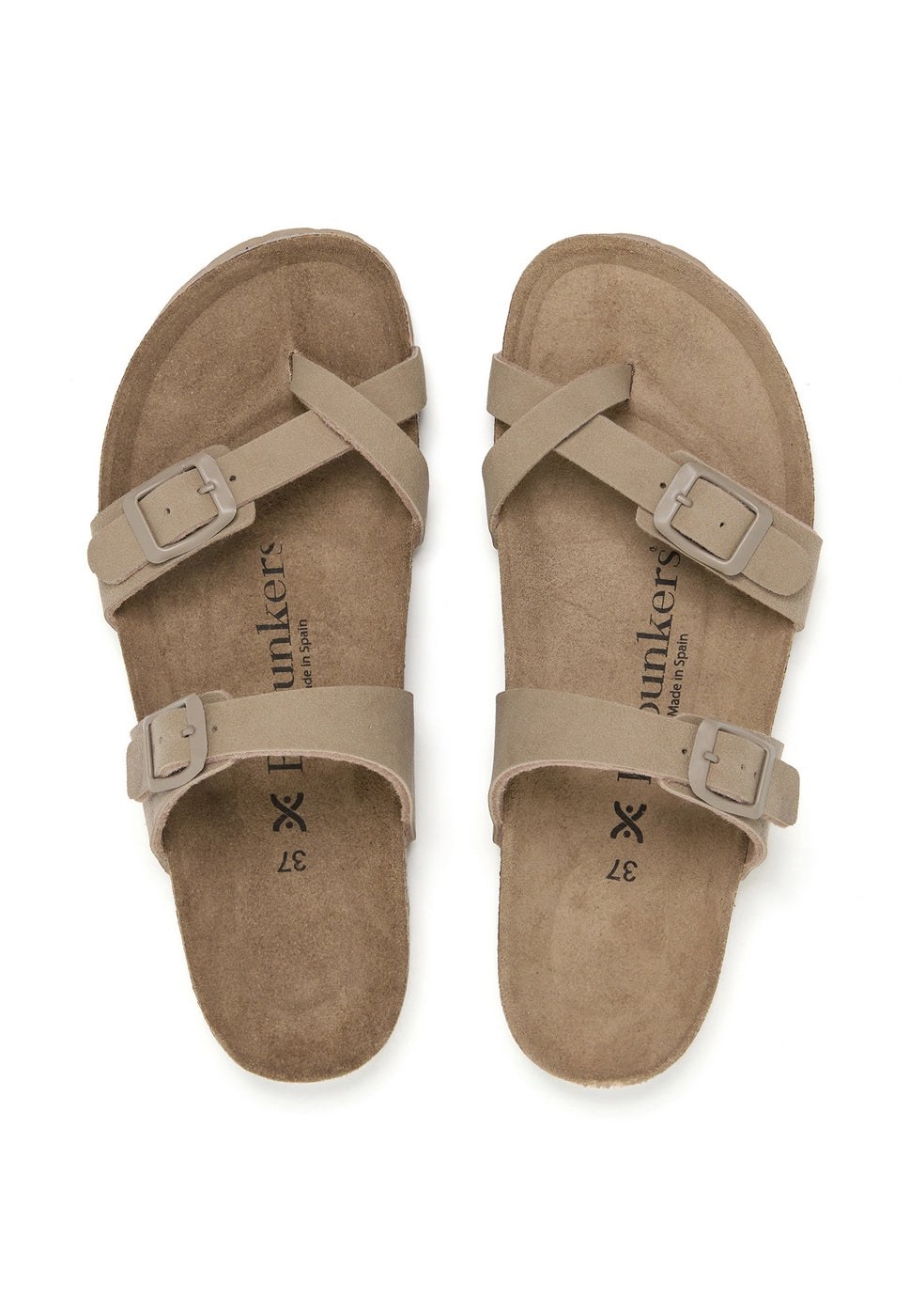 Sandalias Marrón - Mujer