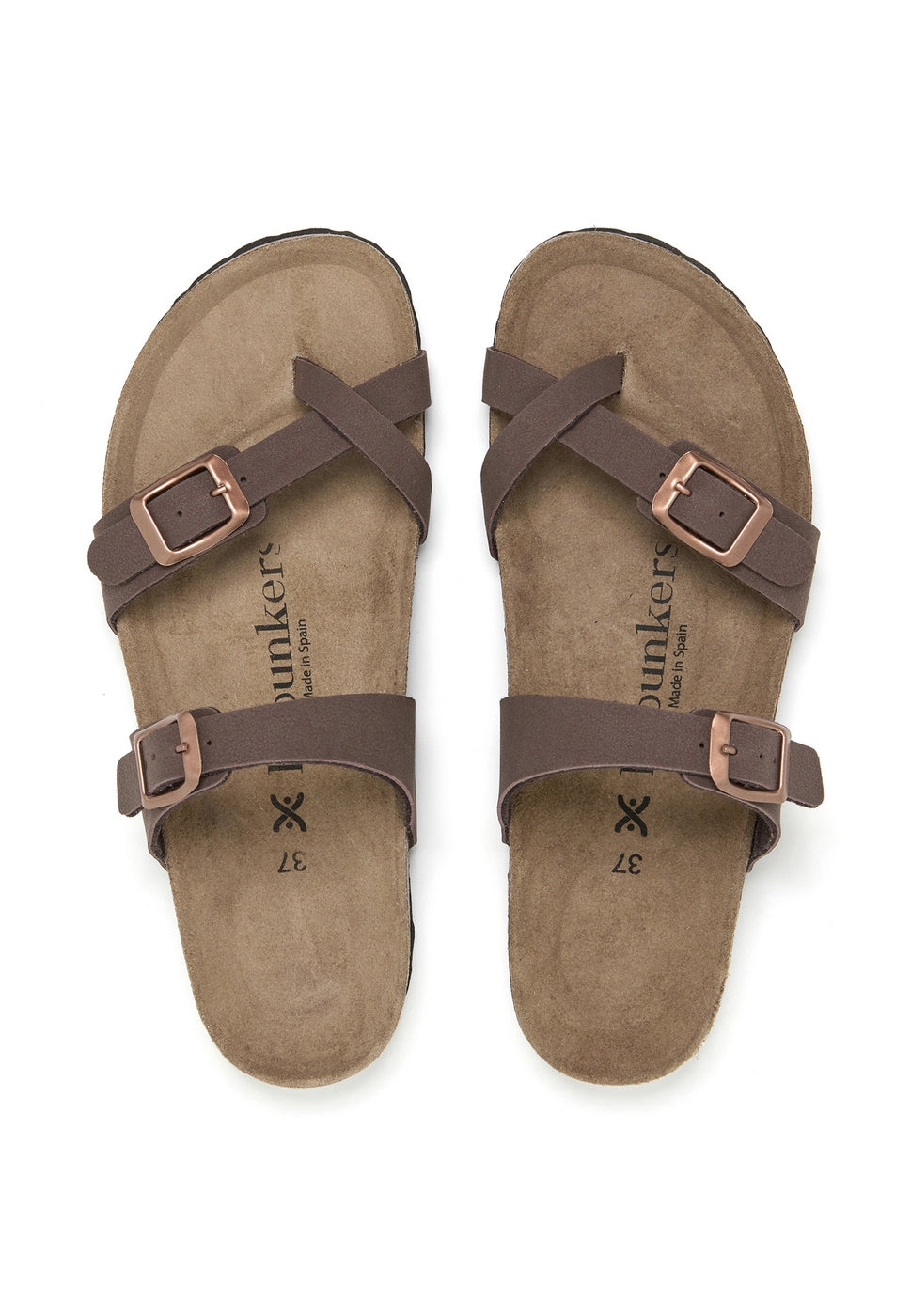 Sandalias Marrón - Mujer