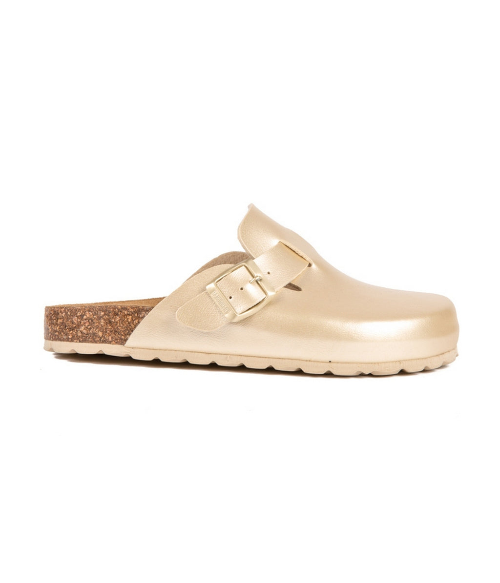 Gold Clogs - Women