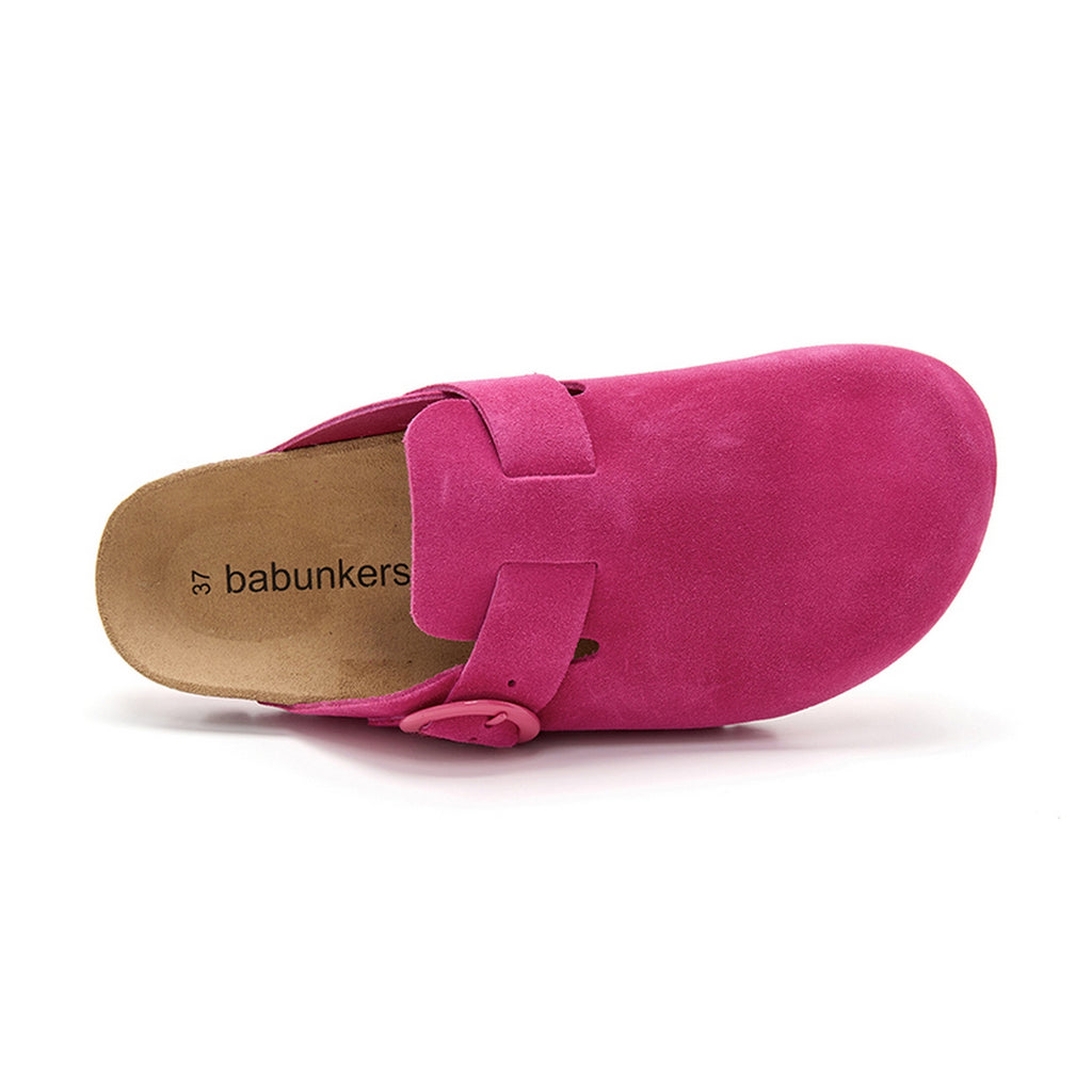 Fuchsia Clogs - Women