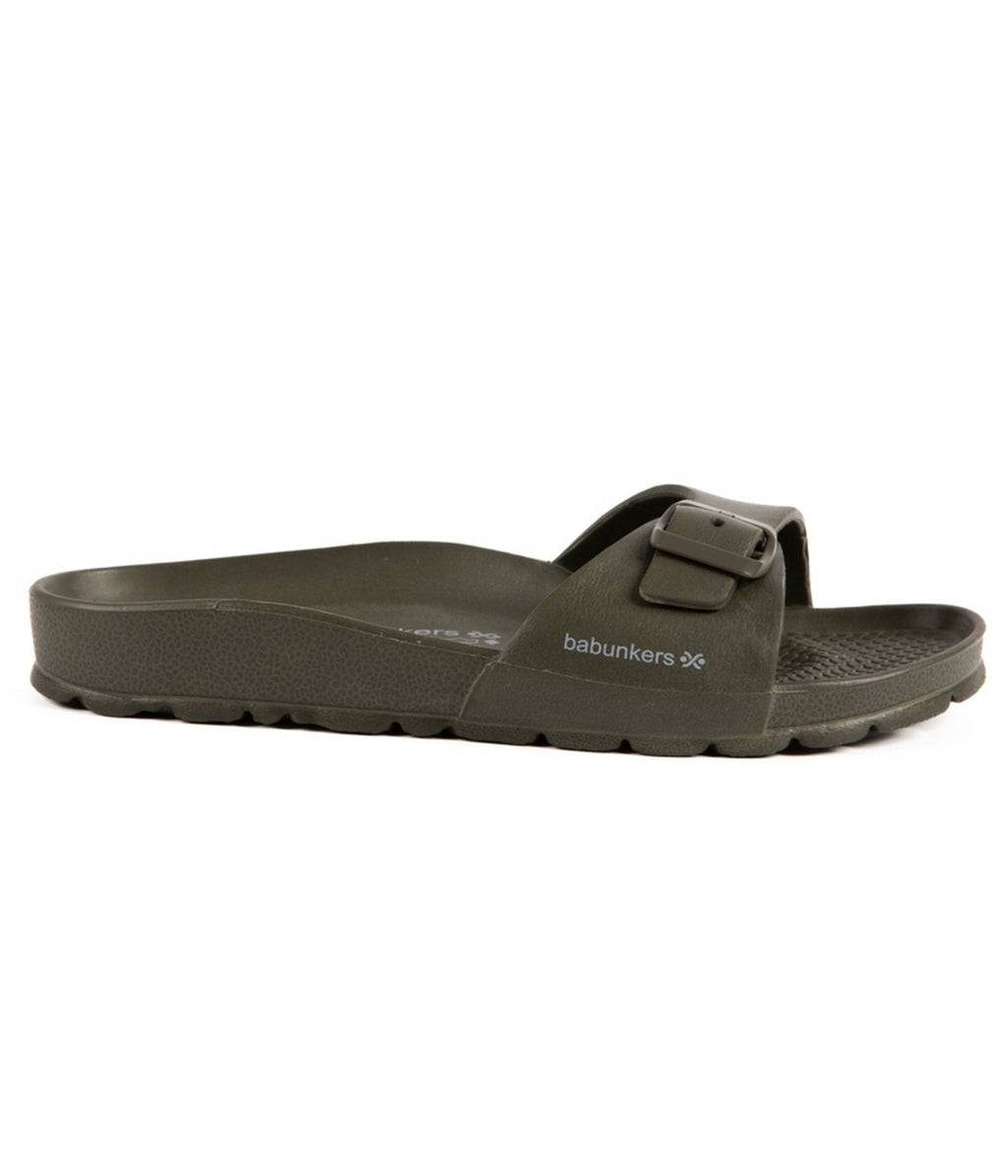 Sandalias De Baño Caqui - Mujer