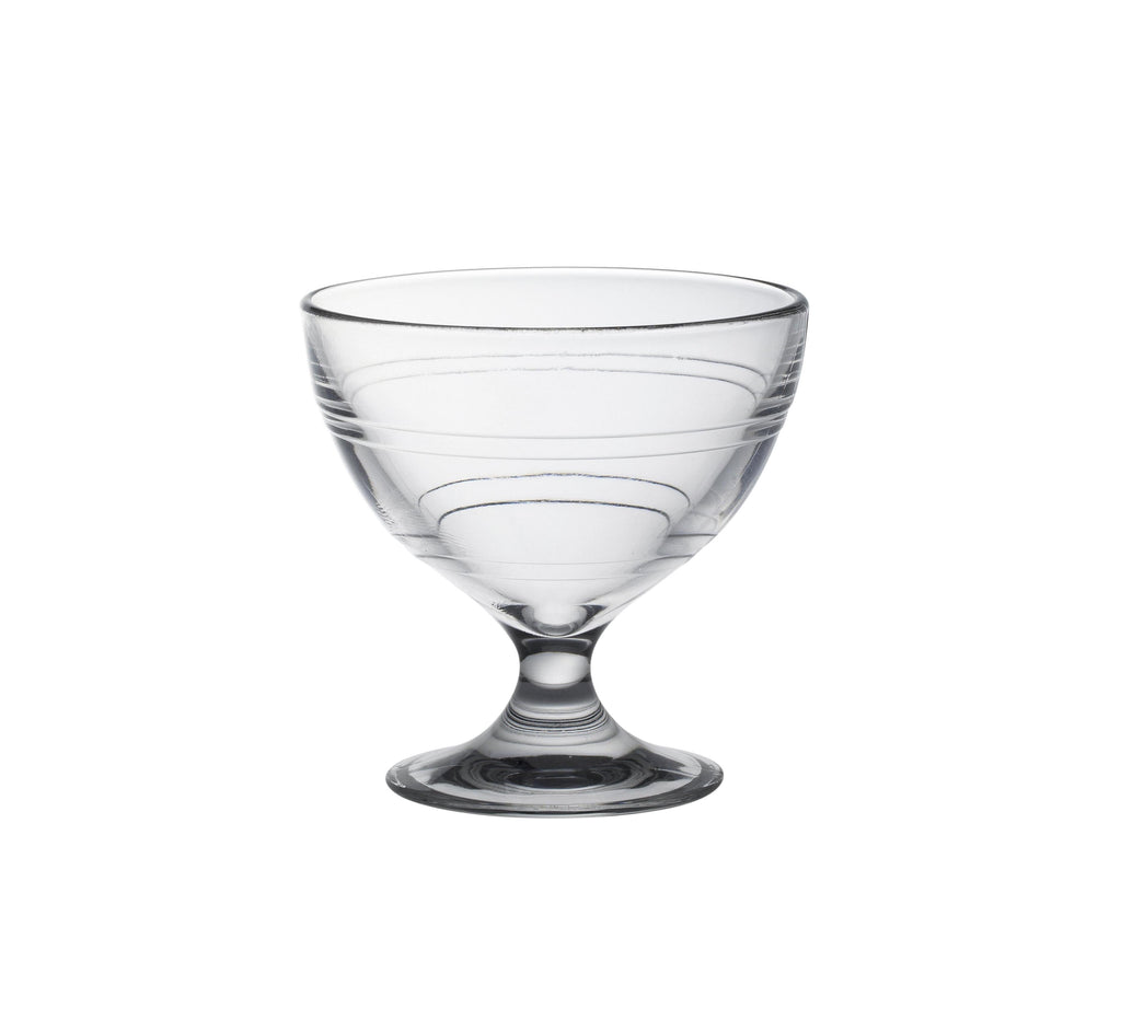 Duralex - Pack de 6 vasos para helado encajables - Transparente - 25Cl