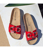 Sandalias Rojas - Mujer