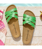 Sandalias Verde - Mujer