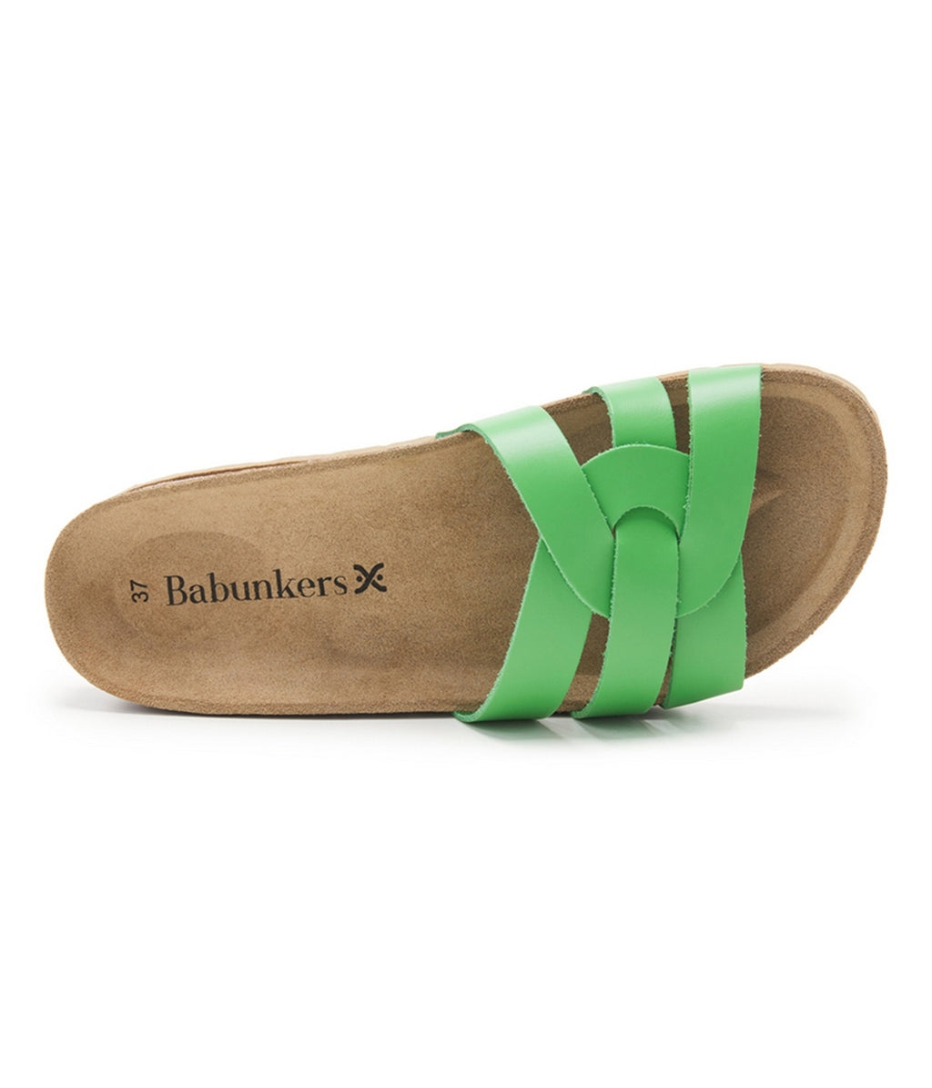 Sandalias Verde - Mujer