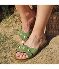 Green Sandals - Women