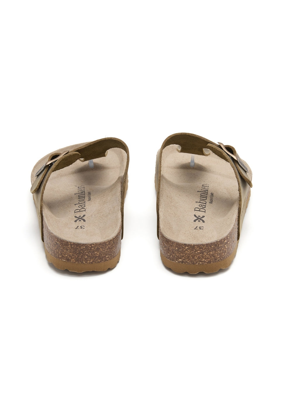 Khaki Sandals - Women